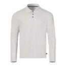 Musto Evo Crew Sunblock LS Polo - 813 Platino