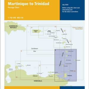 B Martinique to Trinidad Passage Chart