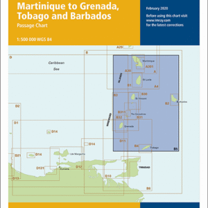 B5 Martinique to Grenada, Tobago and Barbados Passage Chart