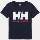 Helly Hansen K HH Logo T-Shirt - 597 Navy