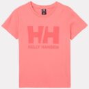 Helly Hansen K HH Logo T-Shirt - 066 Coral Almond