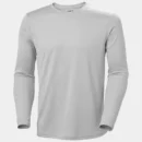 Helly Hansen Tech Crew LS 2.0 - 853 Grey fog melange